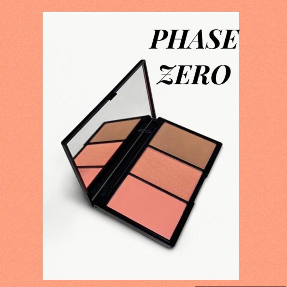 Phase Zero Blush and Bronzer Trio palette